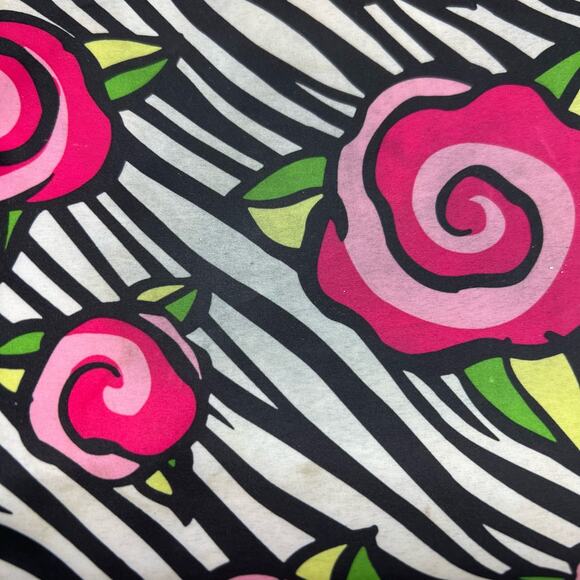 Betsey Johnson Betseyville Floral Bag Missing Strap - Picture 7 of 13